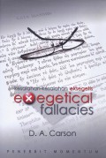 Kesalahan-Kesalahan Eksegetis (Exegetical Fallacies)