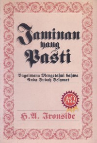 Jaminan yang Pasti: Bagaimana Mengetahui Bahwa Anda Sudah Selamat