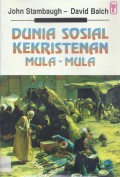 Dunia Sosial Kekristenan Mula-mula