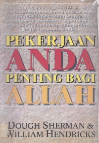 Pekerjaan Anda Penting bagi Allah