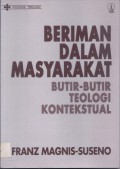 Beriman dalam Masyarakat: Butir-butir Teologi Kontekstual