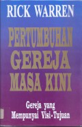Pertumbuhan Gereja Masa Kini
