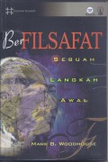 Berfilsafat: Sebuah Langkah Awal